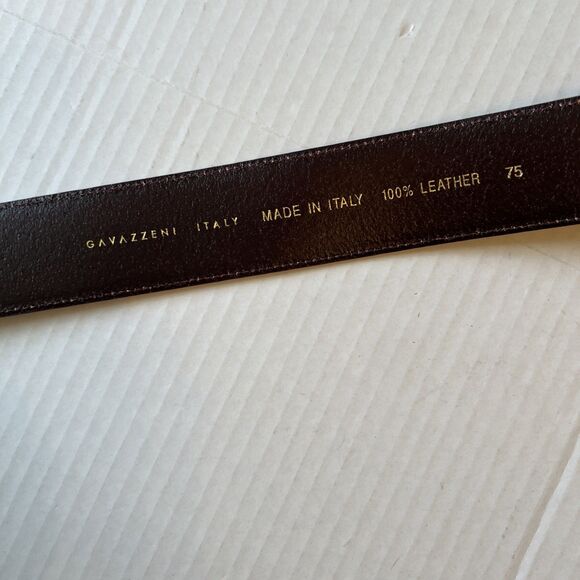 Veronica Beard/GAVAZZENI Leather Belt 75/XXS Aloe Campari Red Made in Italy NWT main image 11
